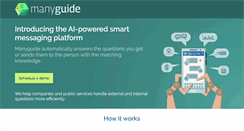 Desktop Screenshot of manyguide.com